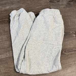 American Eagle Outfitters Light Gray Joggers